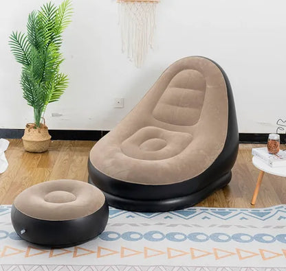 Sofa Infable Conveniente Para Viajes