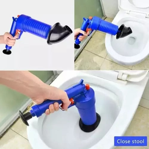 Bomba De Aire Sopapo Destapador De Baño